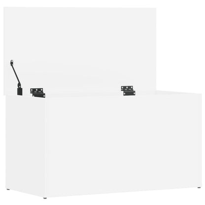 Oppbevaringskiste Hvit 84x42x46 cm