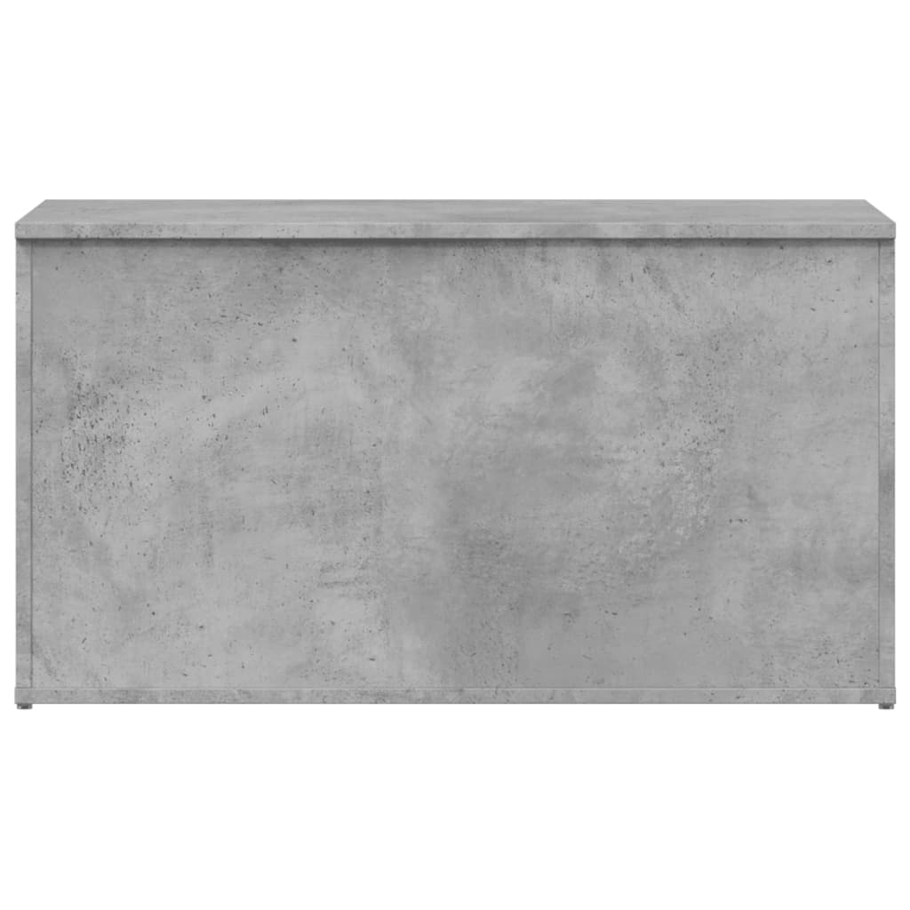 Oppbevaringskiste Betonggrå 84x42x46 cm