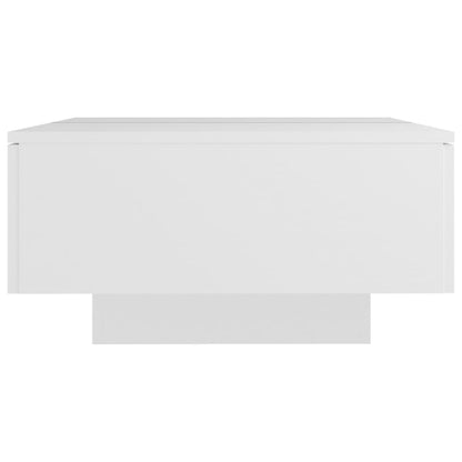 Salongbord Sofabord Hvit 90x60x31 cm