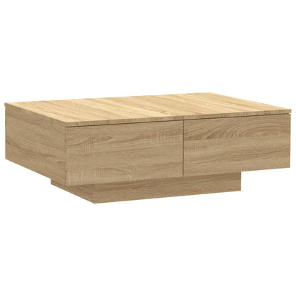 Salongbord Sofabord Sonoma Eik 90x60x31 cm