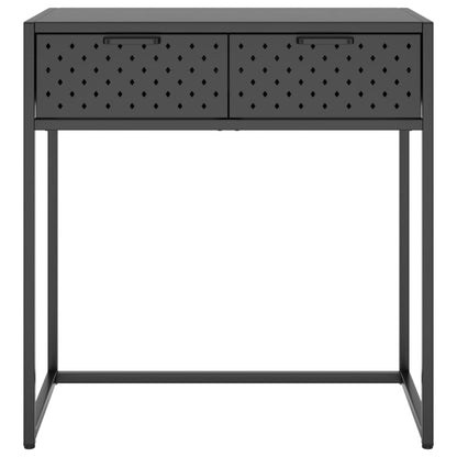 Avlastningsbord Konsollbord DIV. antrasitt 72x35x75 cm stål