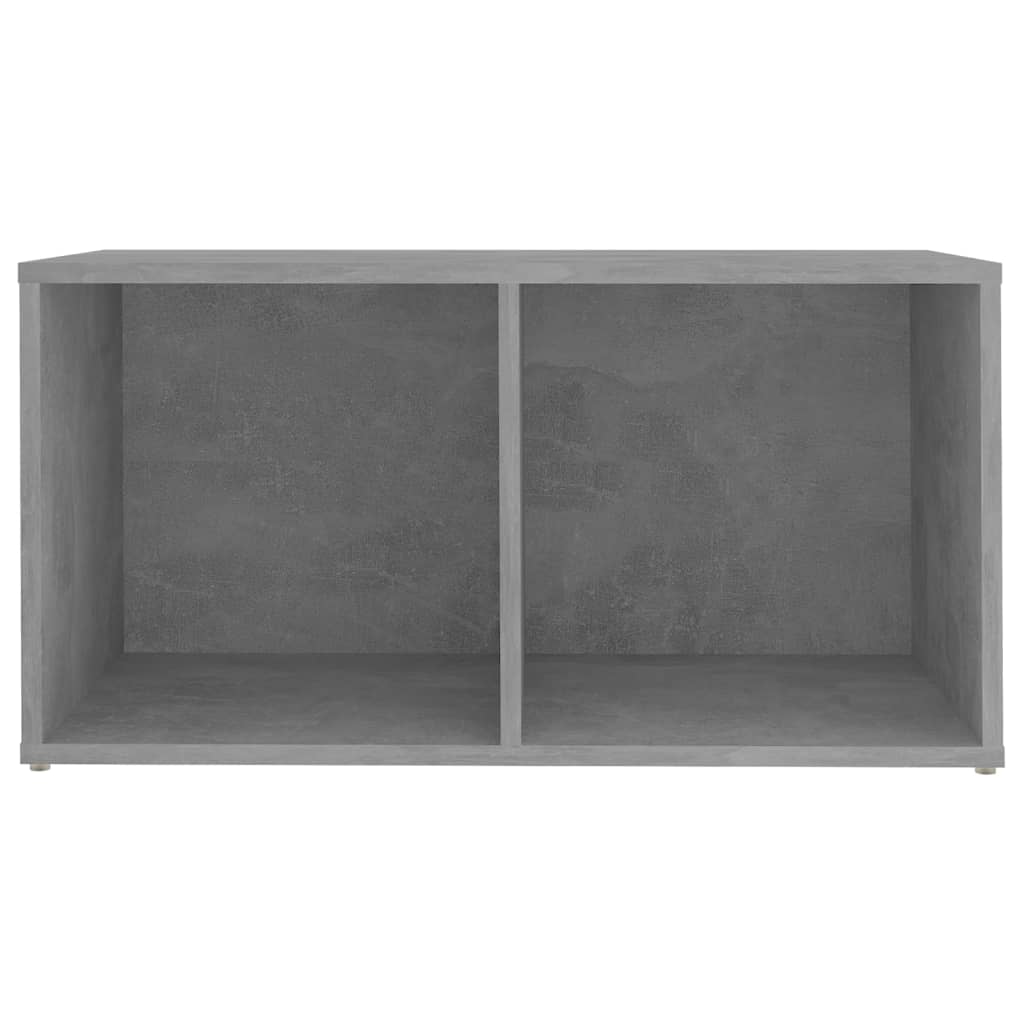 TV-benker 4 stk betonggrå 72x35x36,5 cm konstruert tre