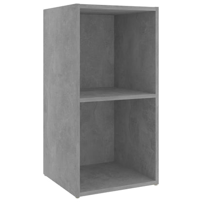 TV-benker 4 stk betonggrå 72x35x36,5 cm konstruert tre