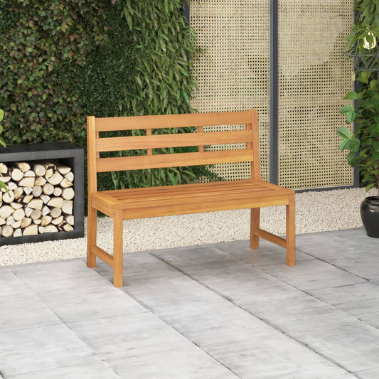 Hagebenk Tre 114 cm heltre teak