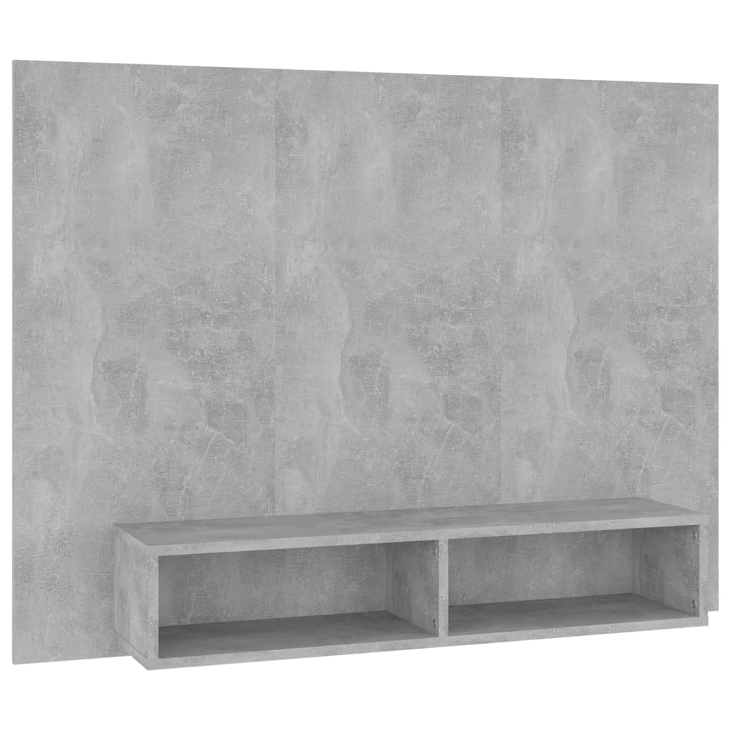TV-Møbel Betonggrå TV-benk 120x23,5x90 cm