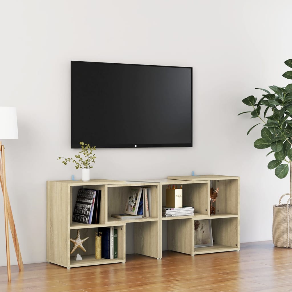 TV-Møbel Sonoma Eik TV-benk 104x30x52 cm
