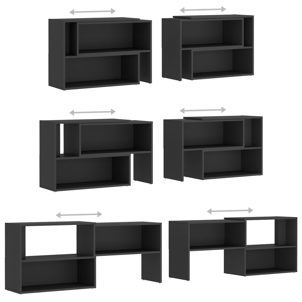 TV-Møbel Grå TV-benk 149x30x52 cm