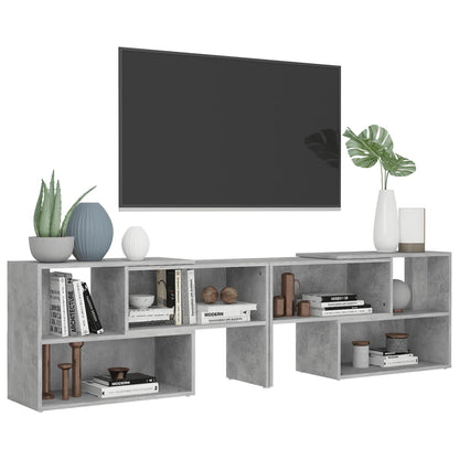 TV-Møbel Betonggrå TV-benk 149x30x52 cm
