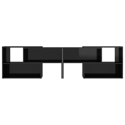 TV-Møbel Høyglans Svart Tv-benk 149x30x52 cm