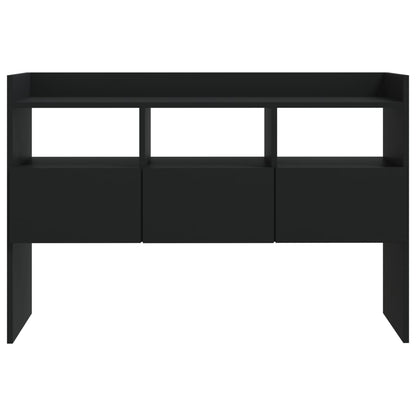 Skjenk Svart 105x30x70 cm