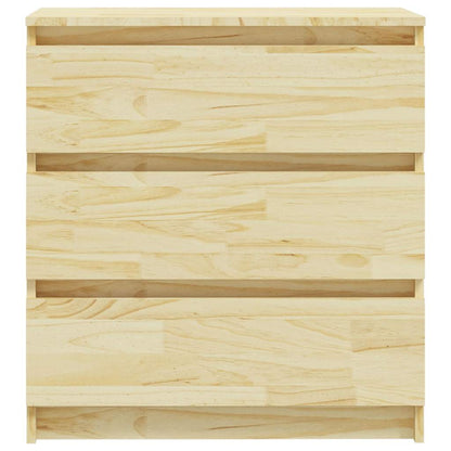 Nattbord Sengbord Tre 60x36x64 cm heltre furu