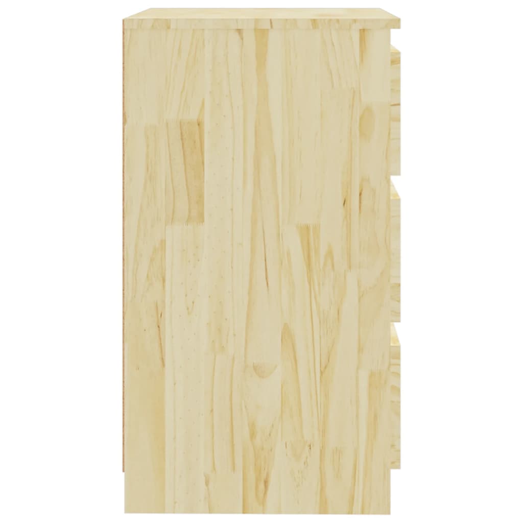 Nattbord Sengbord Tre 60x36x64 cm heltre furu