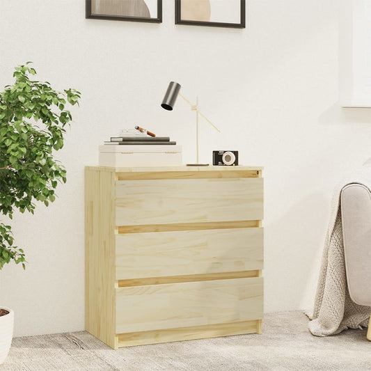 Nattbord Sengbord Tre 60x36x64 cm heltre furu