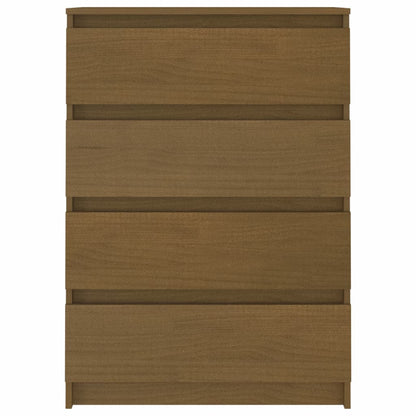 Skap Brun Honningbrun 60x36x84 cm heltre furu