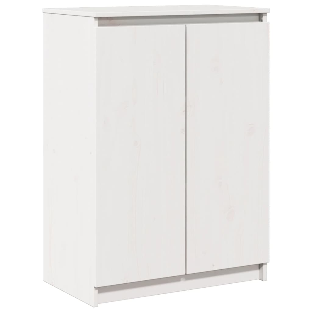 Skjenk Hvit 60x36x84 cm heltre furu