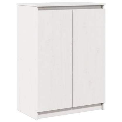 Skjenk Hvit 60x36x84 cm heltre furu