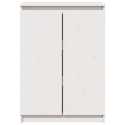 Skjenk Hvit 60x36x84 cm heltre furu