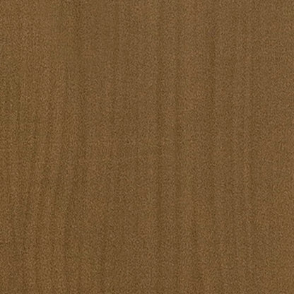 Bokhylle Honningbrun Romdeler 40x30x103,5 cm heltre furu
