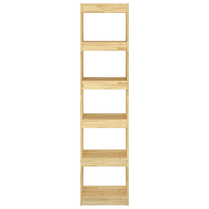 Bokhylle DIV. Romdeler 40x30x167,5 cm heltre furu