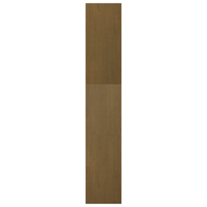 Bokhylle Honningbrun Romdeler 40x30x167,5 cm heltre furu