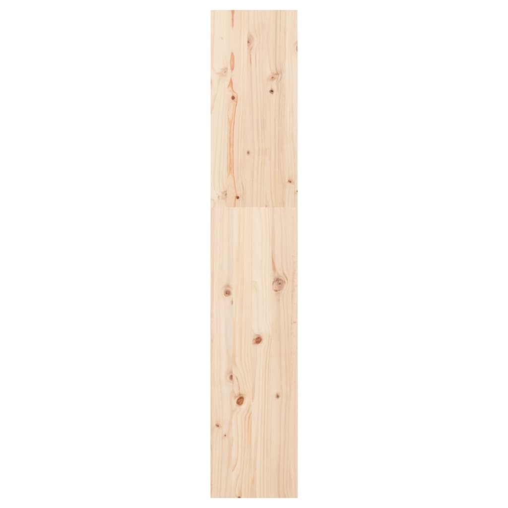 Bokhylle Tre Romdeler 60x35x167 cm heltre furu