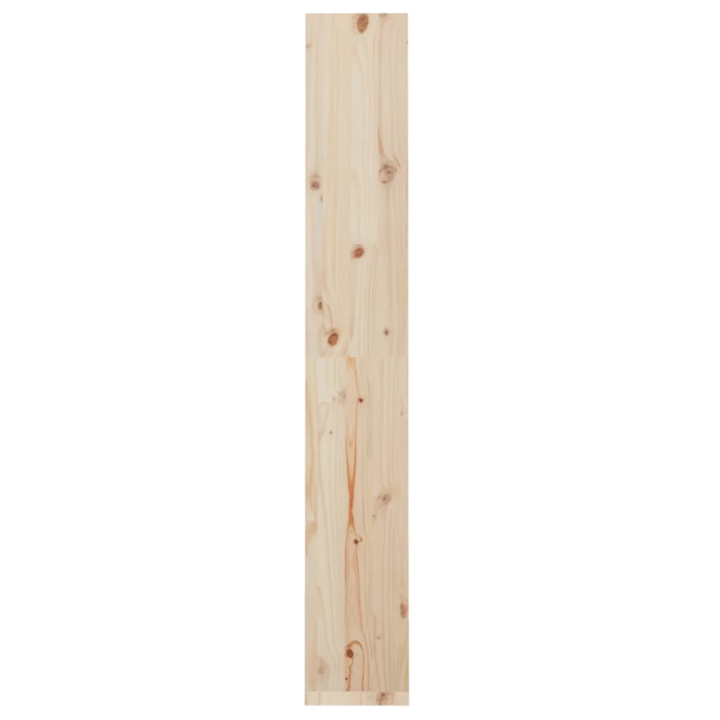 Bokhylle Tre Romdeler 60x30x199,5 cm heltre furu