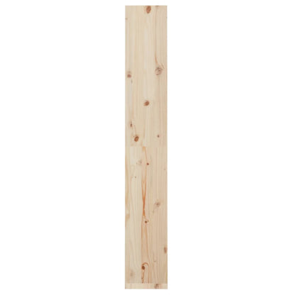 Bokhylle Tre Romdeler 60x30x199,5 cm heltre furu