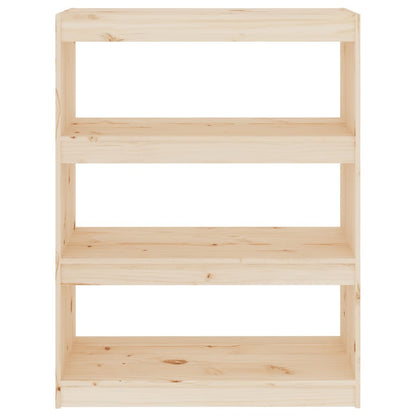 Bokhylle/romdeler 80x30x103,5 cm heltre furu