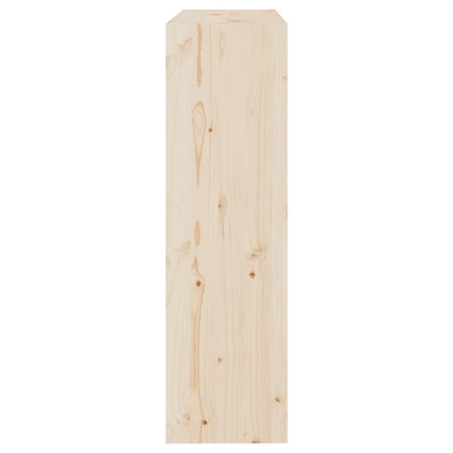 Bokhylle/romdeler 80x30x103,5 cm heltre furu