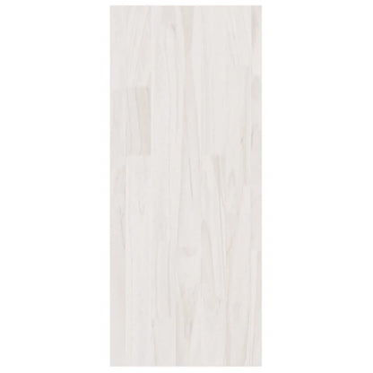 Bokhylle Hvit Romdeler 100x30x71,5 cm furu