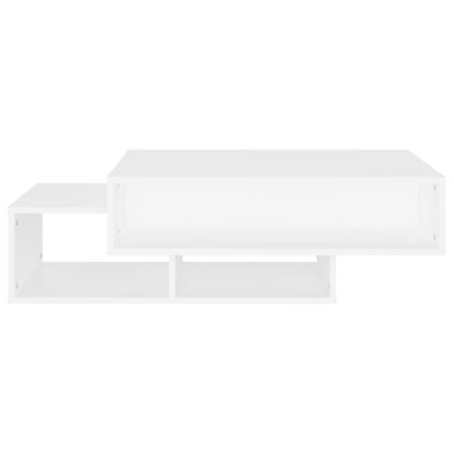 Salongbord Sofabord Hvit 105x55x32 cm