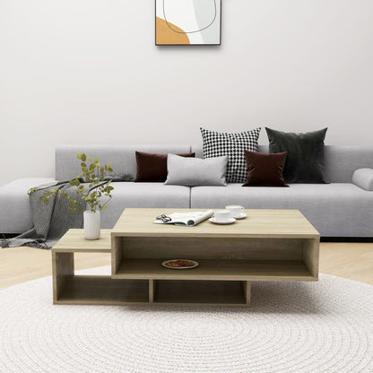 Salongbord Sofabord Sonoma Eik 105x55x32 cm