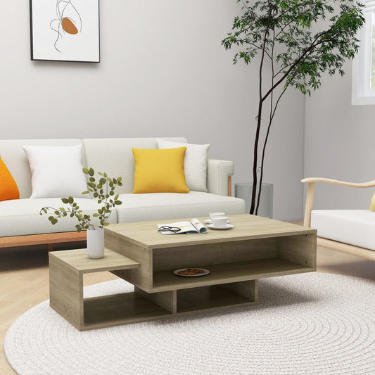 Salongbord Sofabord Sonoma Eik 105x55x32 cm