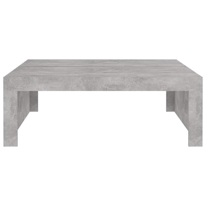 Salongbord Sofabord Betonggrå 100x100x35 cm