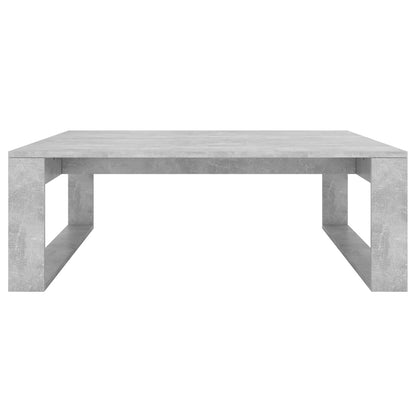 Salongbord Sofabord Betonggrå 100x100x35 cm