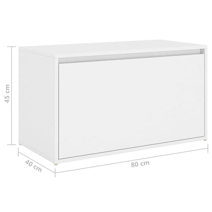 Sittebenk Gangbenk 80x40x45 cm hvit