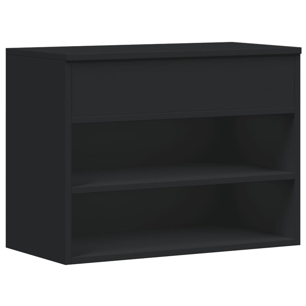 Skobenk svart 60x30x45 cm konstruert tre