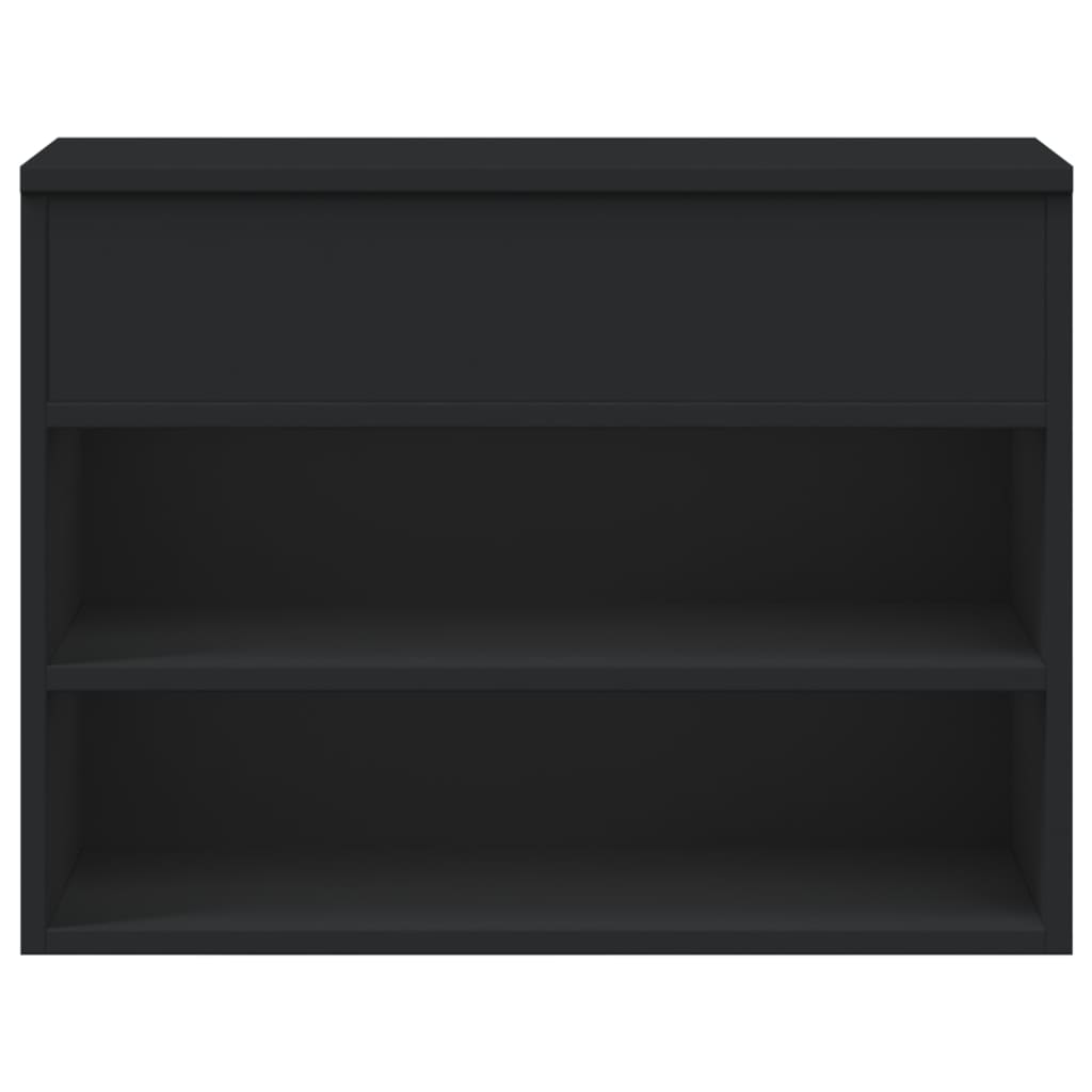 Skobenk svart 60x30x45 cm konstruert tre