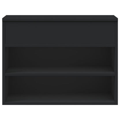 Skobenk svart 60x30x45 cm konstruert tre