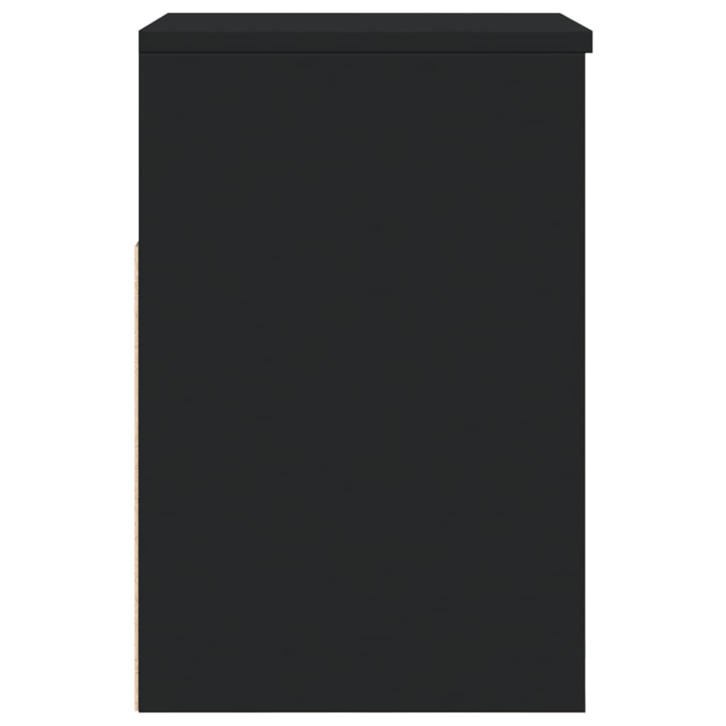 Skobenk svart 60x30x45 cm konstruert tre
