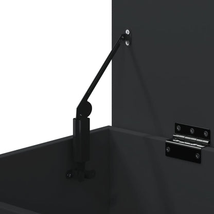 Skobenk svart 60x30x45 cm konstruert tre