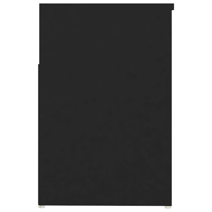 Skobenk svart 80x30x45 cm konstruert tre