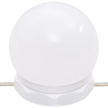 Sminkebord Sonoma Eik LED 74,5x40x141 cm