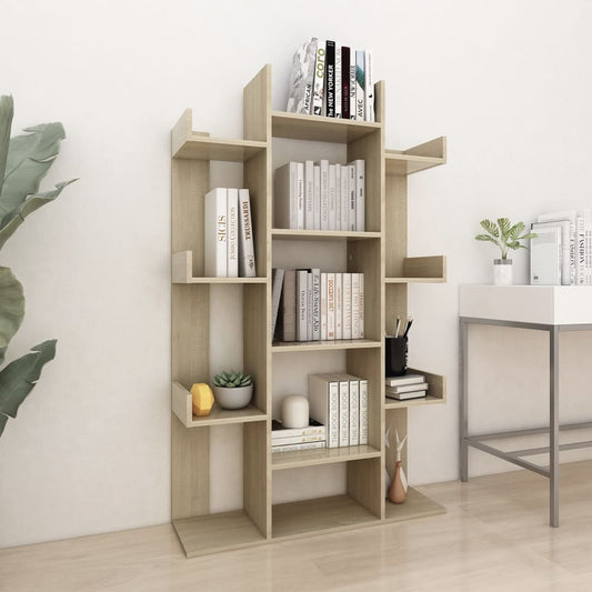 Bokhylle Sonoma Eik 86x25,5x140 cm