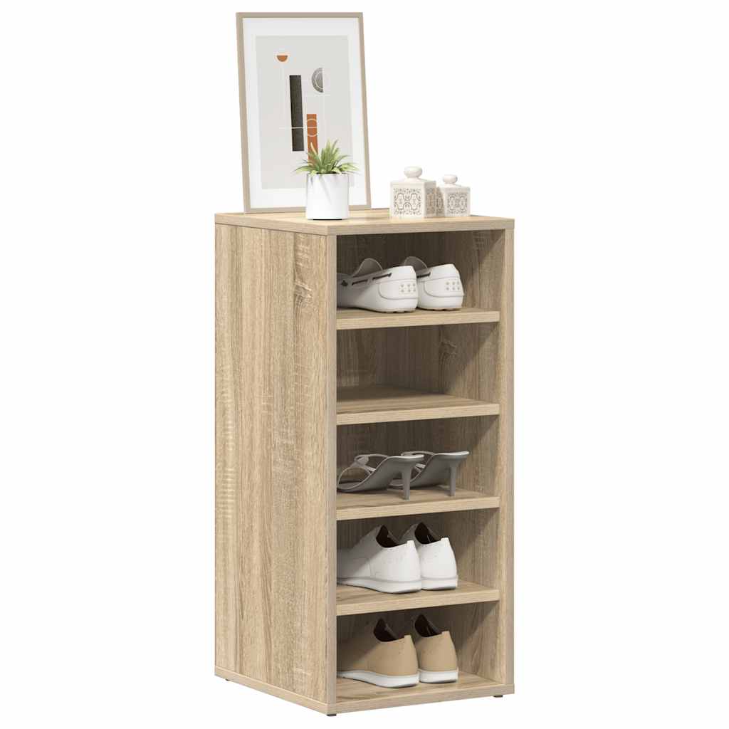 Skoskap sonoma eik 2 stk 31,5x35x70 cm konstruert tre