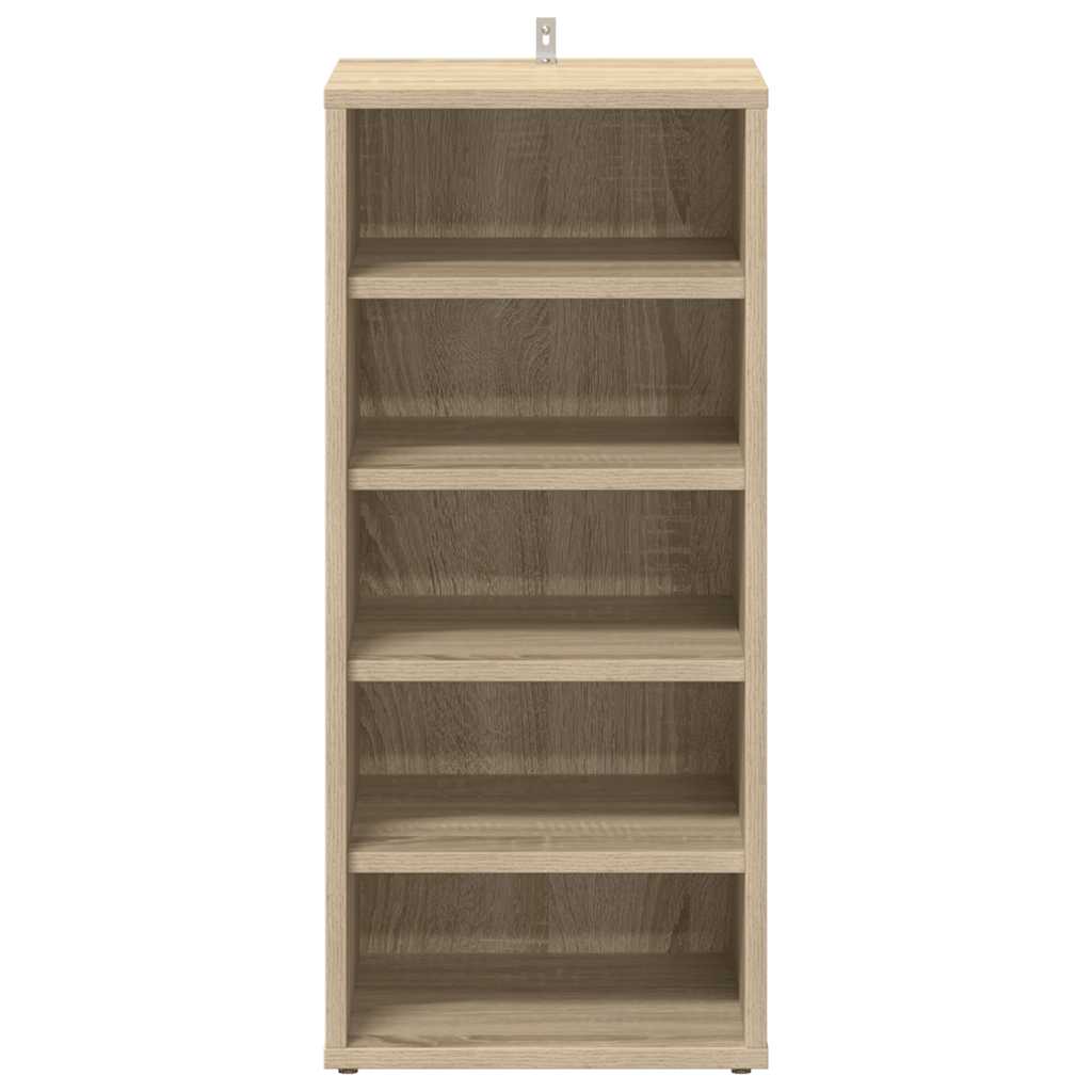 Skoskap sonoma eik 2 stk 31,5x35x70 cm konstruert tre
