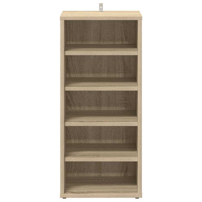 Skoskap sonoma eik 2 stk 31,5x35x70 cm konstruert tre