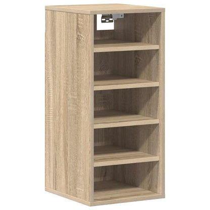 Skoskap sonoma eik 2 stk 31,5x35x70 cm konstruert tre