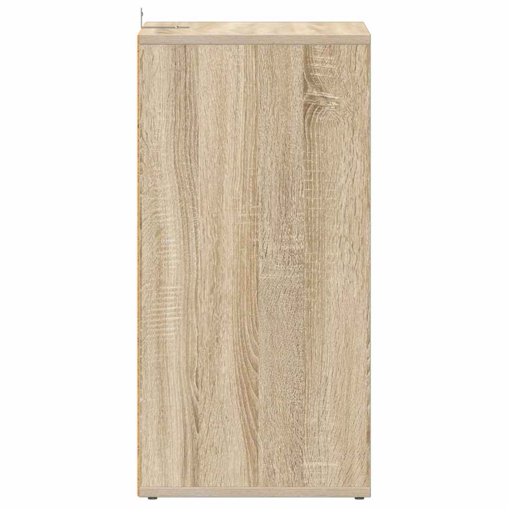 Skoskap sonoma eik 2 stk 31,5x35x70 cm konstruert tre