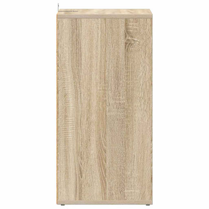 Skoskap sonoma eik 2 stk 31,5x35x70 cm konstruert tre